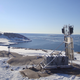 A GPS station along the coastline of West Antarctica.
